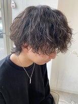 コト 福井大和田店(coto)&nbsp;波巻きパーマ　メンズウルフ