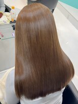 ユー イケブクロ(u Ikebukuro)&nbsp;ブリーチなし/ダブルカラー/ミルクティーベージュ/ツヤ髪