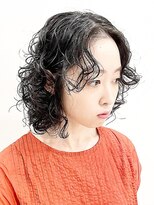 モリオフロムロンドン 松戸店(Morio from London)&nbsp;【松戸 藤原】ミディアム黒髪パーマ大人かわいい