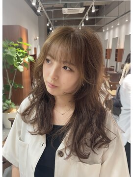 ルッチ 立川(LUCCI) 【前迫 隆志】パーマ 顔まわり ロング