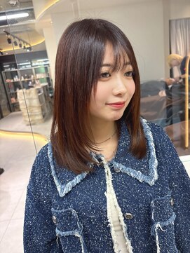 ロンドメリア 天神大名店(Lond Melia) メルティカラー/天神/似合わせカット/ウェーブミディアム