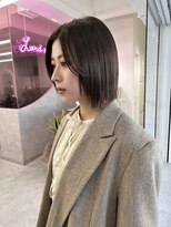 ロンドワン 三宮元町(Lond one)&nbsp;レイヤーボブ/ナチュラルブラウン