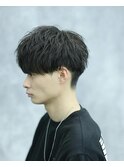 ナチュラル束感マッシュ