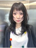 レイヤーカット/シャギーカット/ハッシュカット