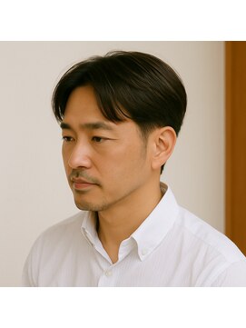 スープレックス ヘアーデザイン(SOUPREX HAIR DESIGN) SOUPREX大人ツーブロック　センターパート　20代 30代 40代学割