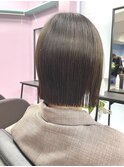 今流行りの大人ボブ