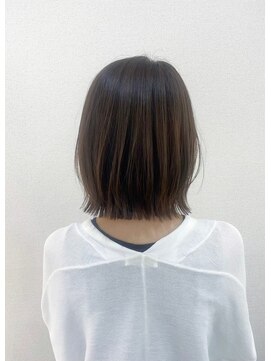 美容室 フォーリア Foglia あごラインボブ　ハイライト