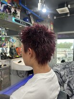 ツークツワンク バーバー 新宿(ZUG2WANG BARBER)&nbsp;スパイキーショート
