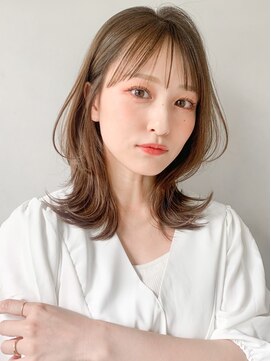 リヤン 表参道(lyann) 小顔艶感こなれヘアデジタルパーマクラゲヘアー#240f1110