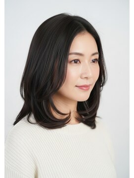 ヘアアンドネイルイミュン(Hair&Nail immune) ツヤカラー30代40代50代髪質改善白髪染めハイライト藤沢