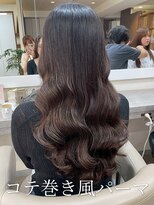 アミー 銀座(Ammy)&nbsp;コテ巻き風パーマ／韓国風パーマ/デジタルパーマ/レイヤーカット