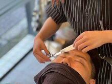 お顔全体の身だしなみも整えます！＜練馬＞