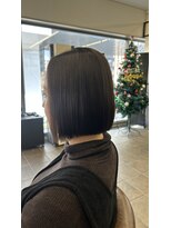 ソワンドゥブレス 瓜破店(soin de brace)&nbsp;前下がりボブ