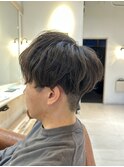 MEN’S HAIR/サーフカール/刈り上げセンターパート/流山