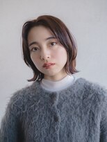 ディア 平塚(diar)&nbsp;大人可愛い2～30代骨格補正ひし形ショートボブ/オーガニックスパ