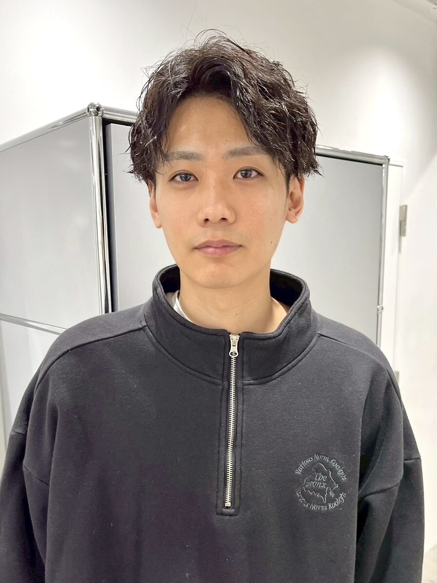 【男性人気NO.１】カット+マイクロバブル＆炭酸シャンプー \5500(薬院/平尾）