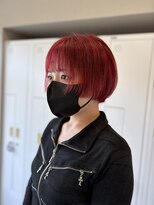 カノエ 下松店(canoe)&nbsp;ブリーチありワインレッド