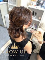 グロウアップビューティー(GLOW UP BEAUTY) ハーフアップ/ルーズハーフアップ