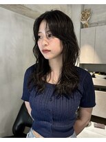 フィルムス ヨコハマ プラス(FILMS 横浜 +) ひし形レイヤーボブハッシュ/顔周り/オリーブベージュ/横浜+