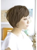 【egerie】大人度アップの美シルエット♪ショートボブ