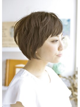 ヘアアンドメイク エジェリ(hair&make egerie) 【egerie】大人度アップの美シルエット♪ショートボブ