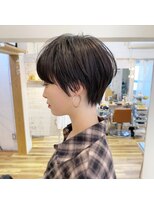 レンク(LENC)&nbsp;Coast.ベリーショート×暗めアッシュ×グレージュ