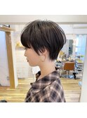 Coast.ベリーショート×暗めアッシュ×グレージュ