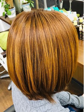 美容室ハナ(hana) ハイトーンボブ