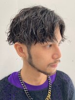 エリマ 調布(elima)&nbsp;スパイラルパーマ/ツーブロック/メンズマッシュ/ツイストパーマ