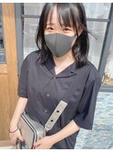 黒髪×レイヤーmedium