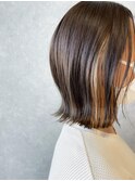 【obje't ciel】earring color × beige【宮崎 太揮】