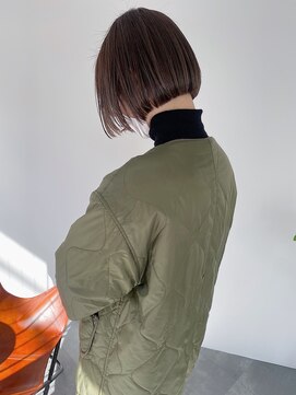 ディッシィ 立川(D'ICI) ボブ/ハイライト/ベージュカラー〔立川〕