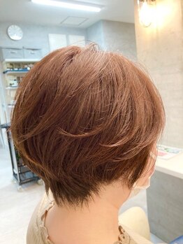 シャルムヘアー 松江店(charme hair)の写真/骨格・顔の形に合わせたカットが得意なサロン♪ショートヘア初挑戦の方も似合うスタイルが見つかる＊