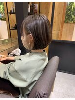 ルディー バイ ヘアーポケット(rudii by HAIR POCKET) ナチュラルボブ×インナーカラー