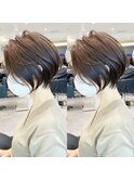 美シルエット×絶壁解消×上質大人ショートボブ【担当BISA】