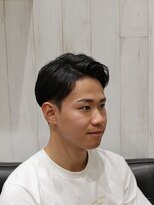 ヨシザワインク プレミアム 横浜 桜木町店(YOSHIZAWA Inc. PREMIUM)&nbsp;アップバングショート 【ツーブロック刈り上げ黒髪短髪】