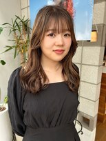 クリアー オブ ヘアー 藤が丘店(clear OF HAIR) 優しいブリーチで作るブラウンベージュ