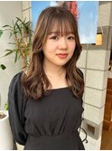優しいブリーチで作るブラウンベージュ