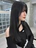 【平日限定】カット＋縮毛矯正 ￥13,500［レイヤーカット/顔周り/ボブ/韓国］