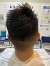 【頭髪の育毛を促進する】メンズカット＋ヘッドスパ　特典付き　￥11,000