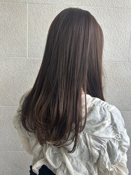 ゲン(gen.) レイヤーカット/インナーカラー/グレージュ/10代20代