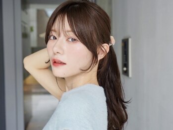 ミミバイカシュカシュ(mimi by cache cache)の写真/下ろしても結んでも可愛く決まる！トレンドを取り入れた似合わせカットや大胆イメチェンもお任せ下さい★