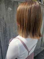 テントヘアー(tent hair) ブリーチなしのハイトーンカラーで春だね