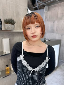 エヴァン(HEVIN) ミニボブ☆オレンジ