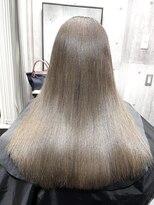 ピリオド 松阪(Period.)&nbsp;ロングヘアーミルクティベージュ髪質改善 松阪美容室