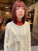 グリーン 表参道(green) 【MADOKA】フェイスレイヤー/ピンクカラー