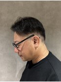 大人ツーブロック