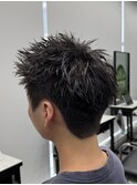 スパイキーショートメンズ刈り上げ骨格矯正カット