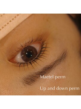 アンド(ANDO) 【目尻流しデザイン】メーテルロットパーマ上下SET