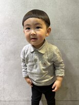 ポテト(potato)&nbsp;キッズカット　刈り上げマッシュ